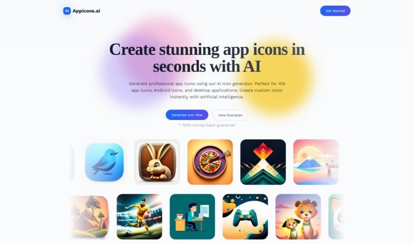 Screenshot of Appicons Ai