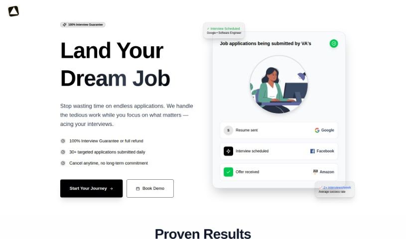 Screenshot of Applyish