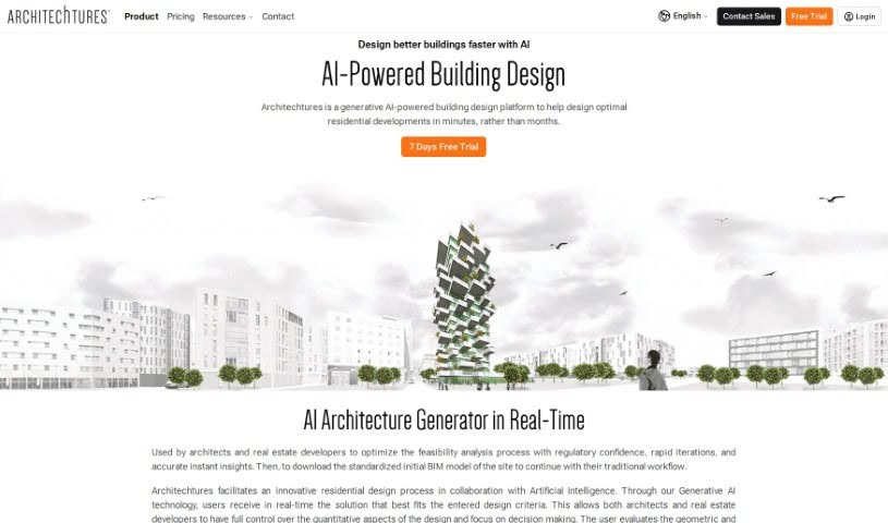 Screenshot of Architechtures