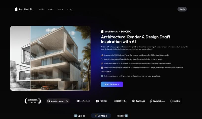 Screenshot of Architect AI