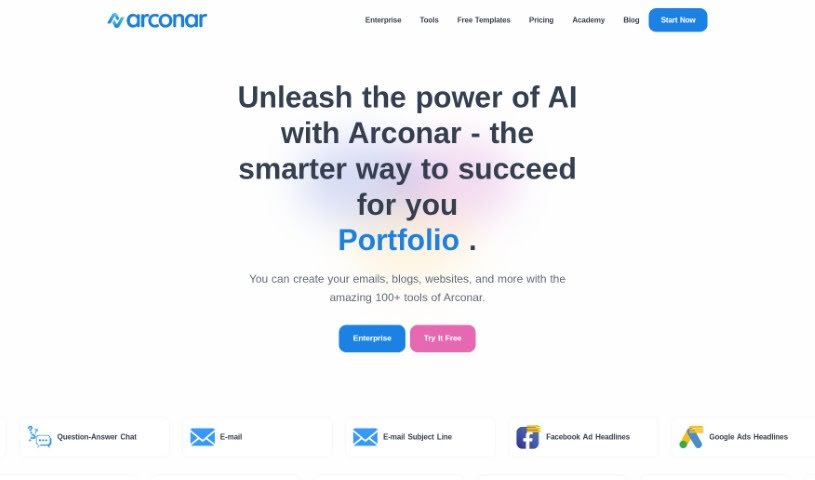 Screenshot of Arconar