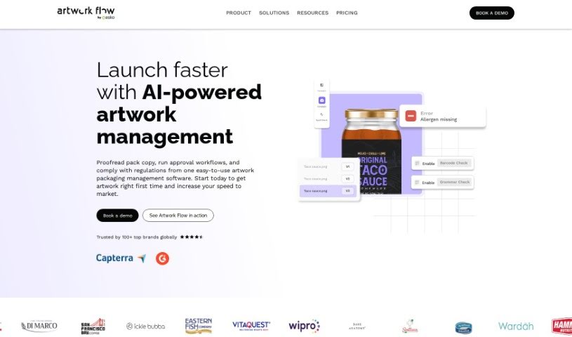 Screenshot of Artwork Flow