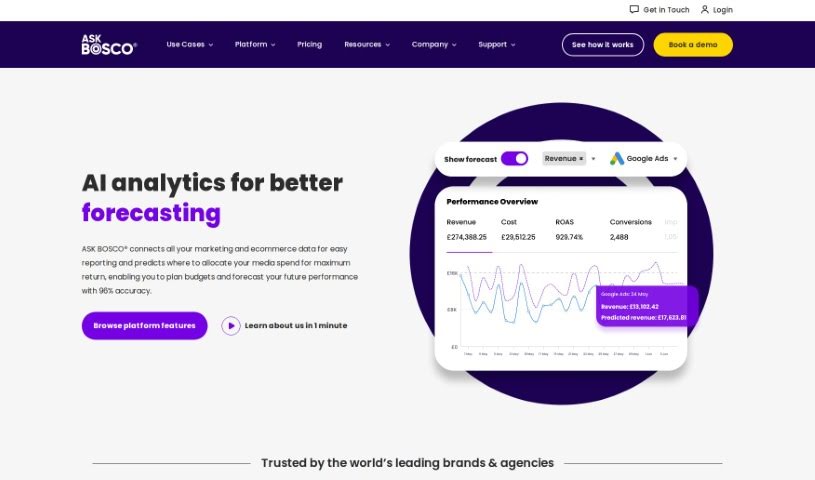 Screenshot of Ask Bosco