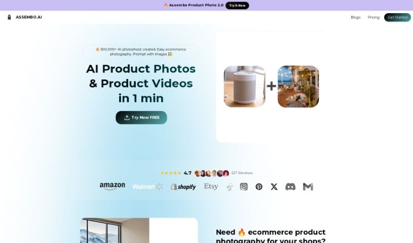 Screenshot of Assembo.ai