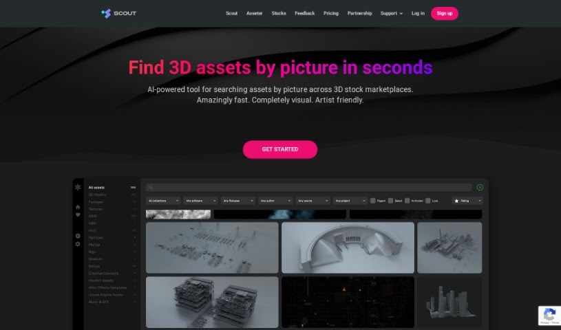 Screenshot of Asseter