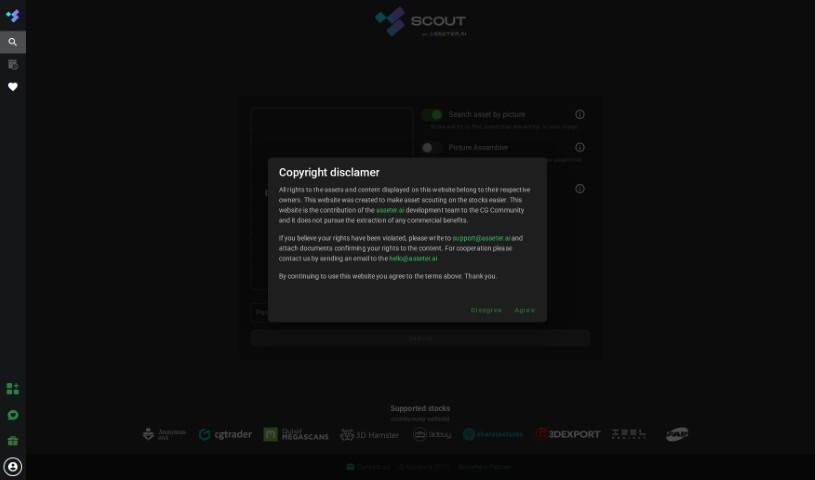 Screenshot of Assets Scout