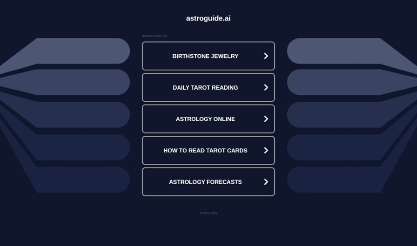 Screenshot of Astroguide