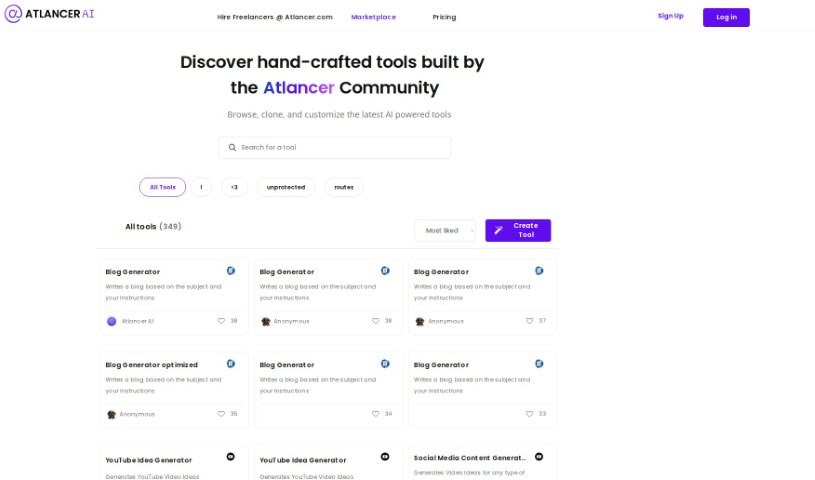 Screenshot of Atlancer