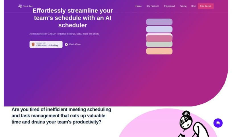 Screenshot of Atomic