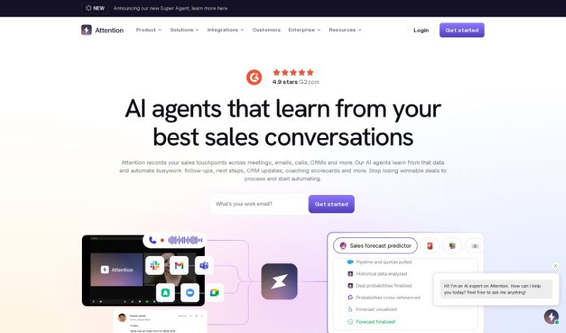 Screenshot of Attention