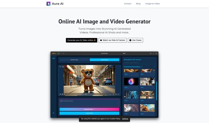 Screenshot of Aura Ai