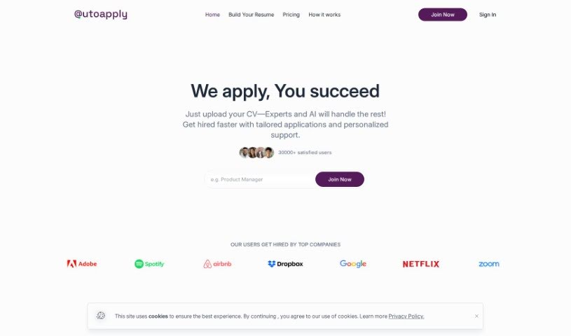 Screenshot of Auto Apply
