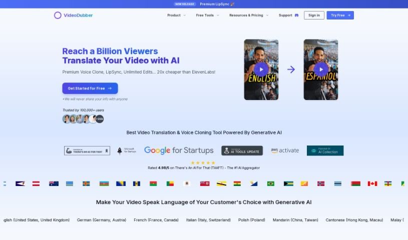 Screenshot of Autodubber