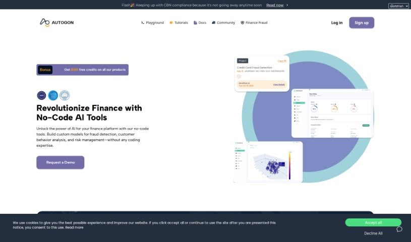 Screenshot of Autogon AI