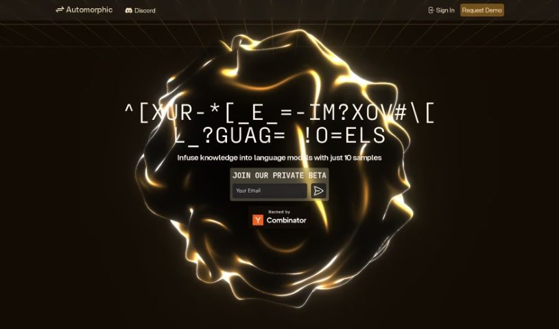 Screenshot of Automorphic