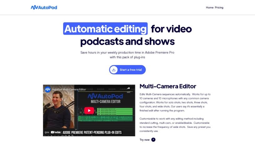 Screenshot of Autopod