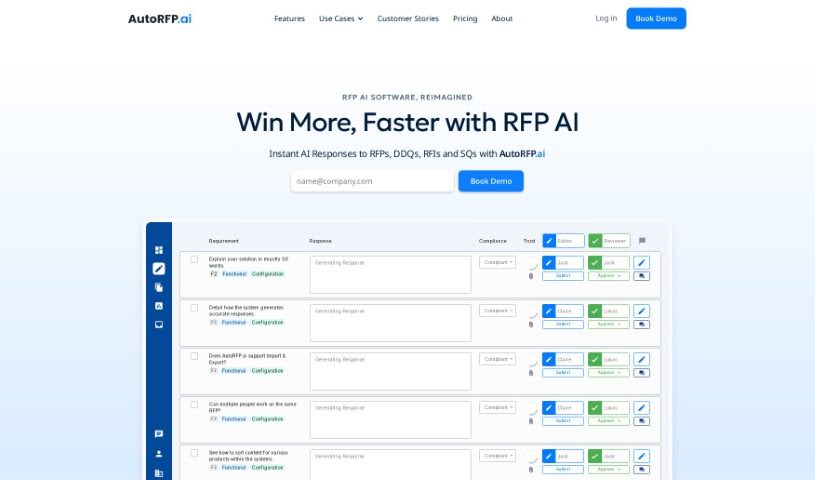 Screenshot of Autorfp