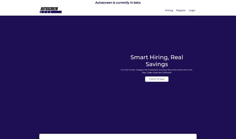 Screenshot of Autoscreen Ai