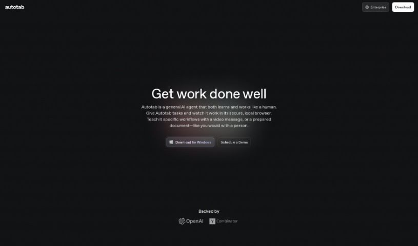 Screenshot of Autotab