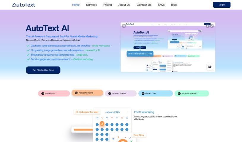 Screenshot of Autotext AI