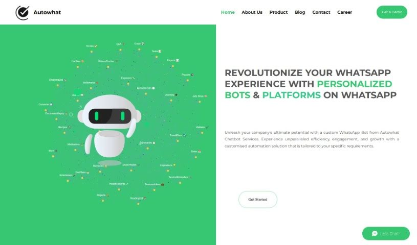 Screenshot of Autowhat