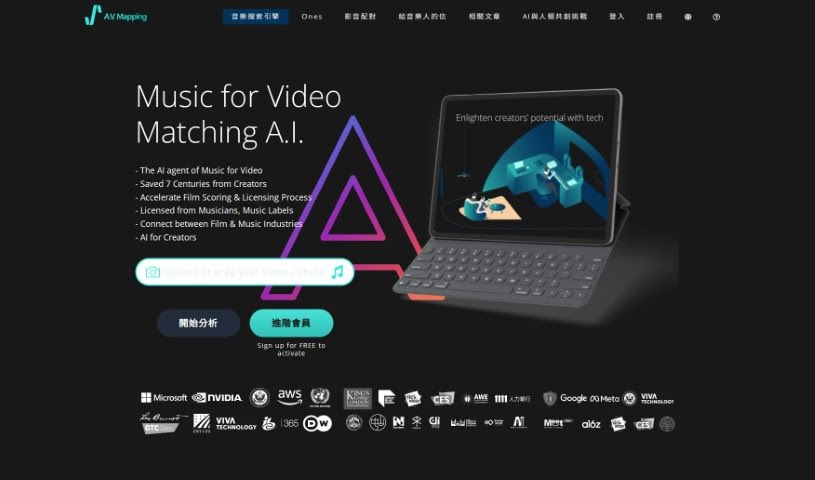 Screenshot of A.v. Mapping