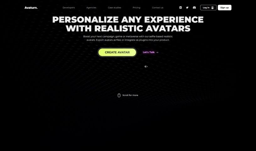 Screenshot of Avaturn