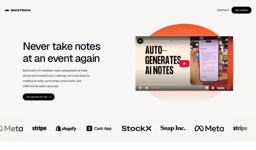 Screenshot of Backtrack