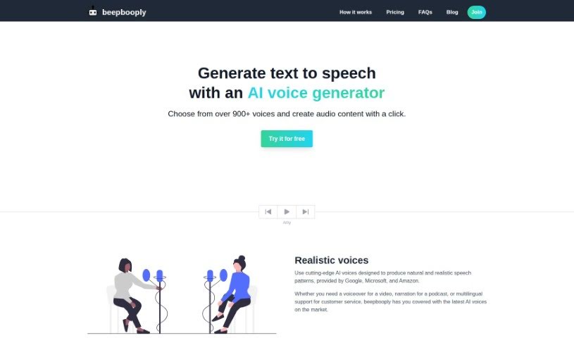 Screenshot of Beepbooply