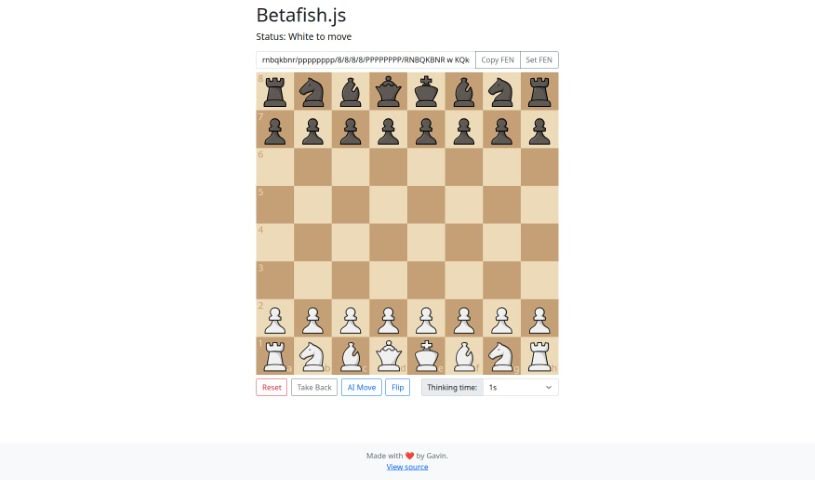 Screenshot of Betafish.js