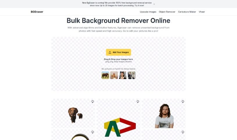 Screenshot of BGEraser