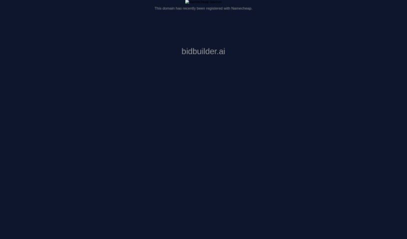 Screenshot of Bidbuilder