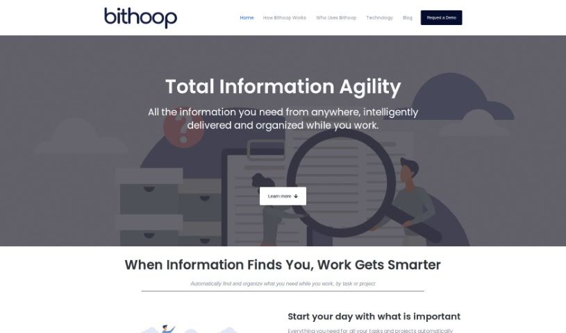 Screenshot of Bithoop