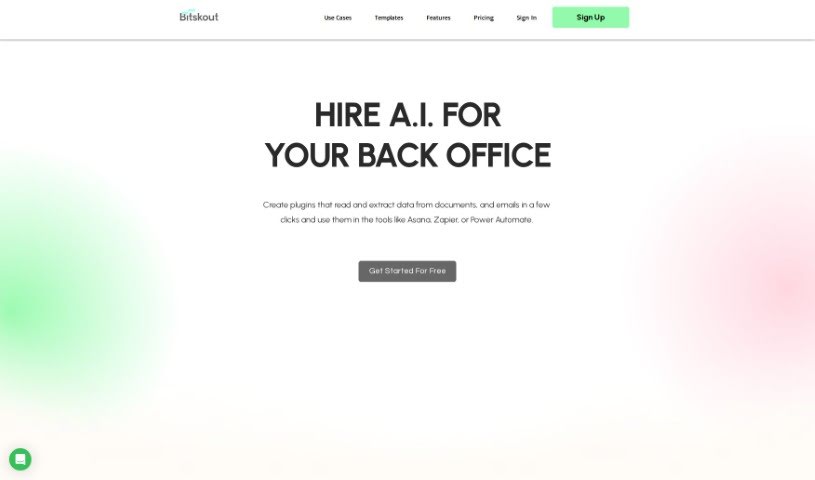 Screenshot of Bitskout