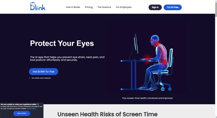 Screenshot of BLiiNK AI