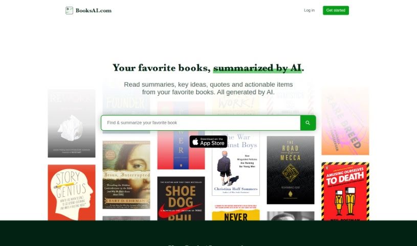 Screenshot of Booknotes