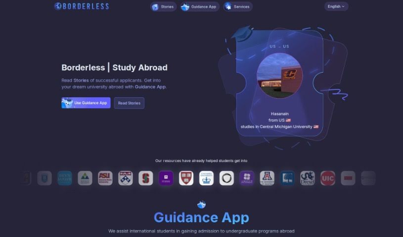 Screenshot of Borderless Sensei