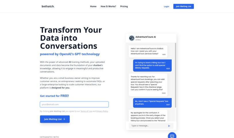 Screenshot of Bothatch