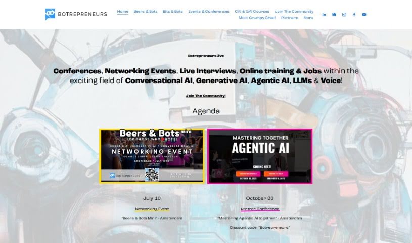 Screenshot of Botrepreneurs