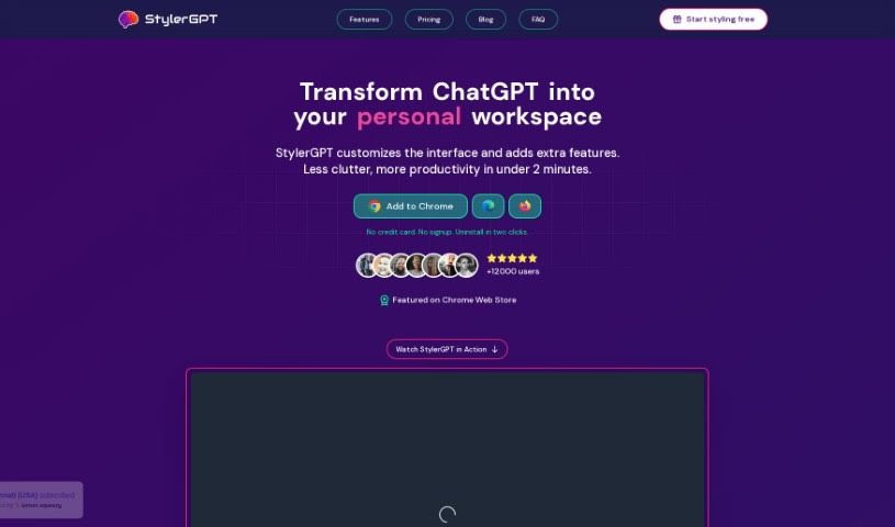 Screenshot of Botrush