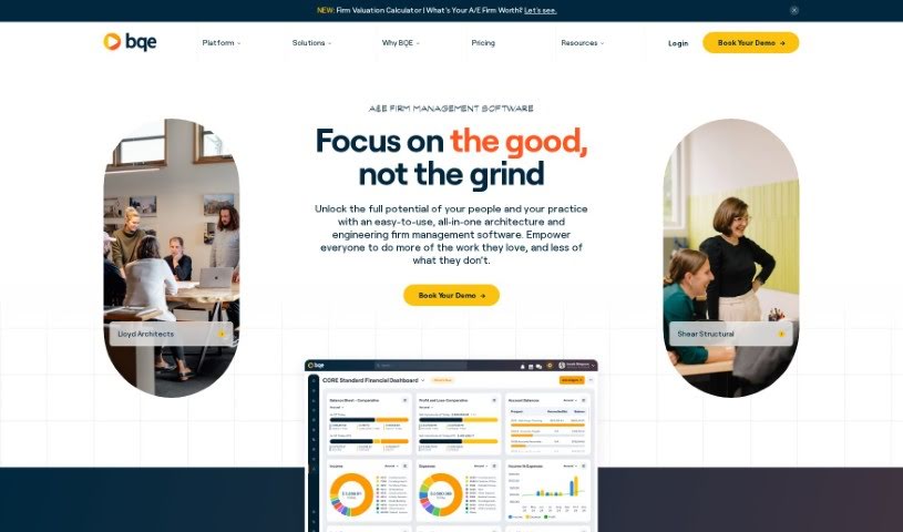 Screenshot of BQE CORE