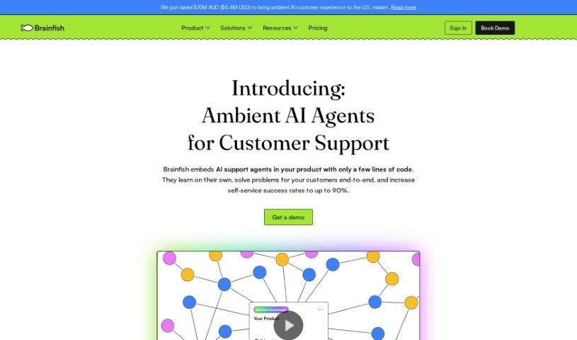 Screenshot of Brainfish