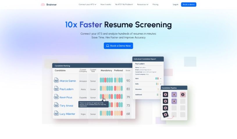 Screenshot of Brainner