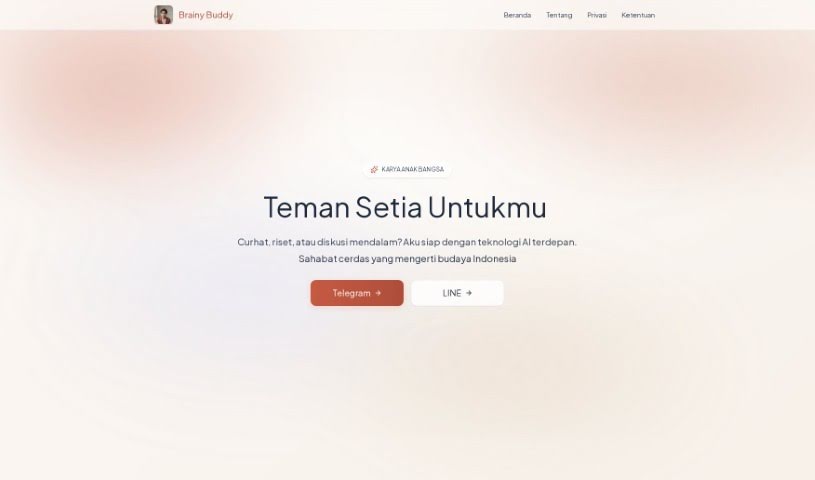 Screenshot of Brainy Buddy