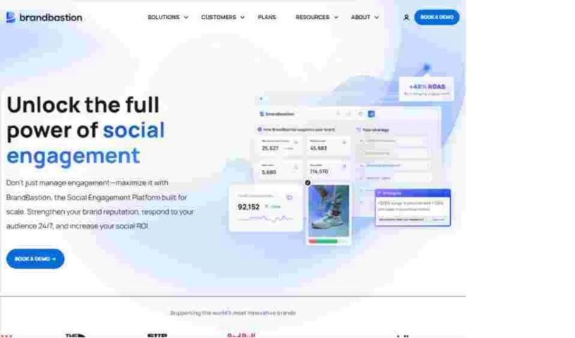 Screenshot of BrandBastion