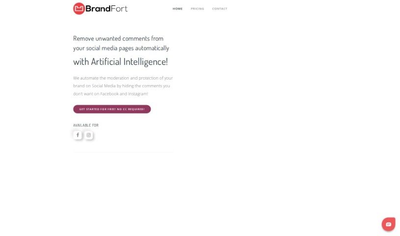 Screenshot of Brandfort.co