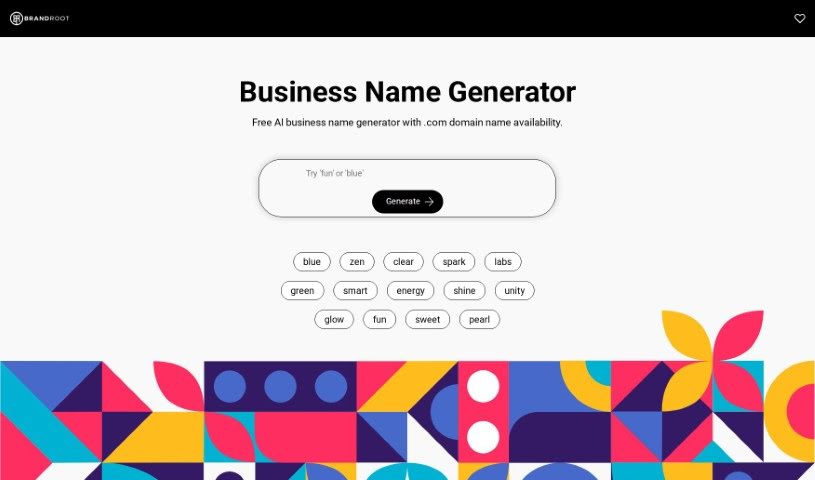 Screenshot of Brandroot
