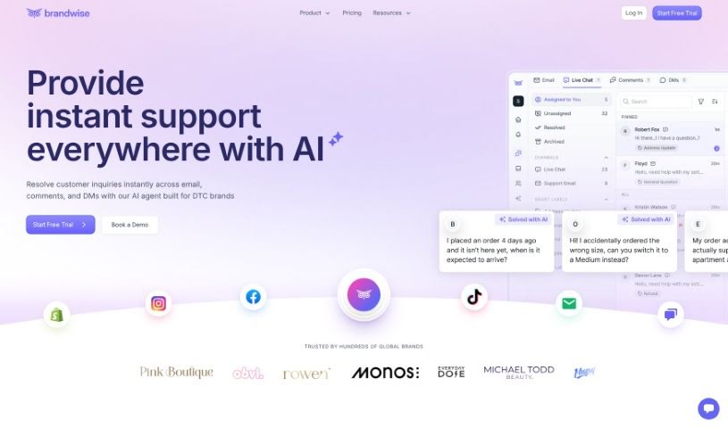 Screenshot of Brandwise