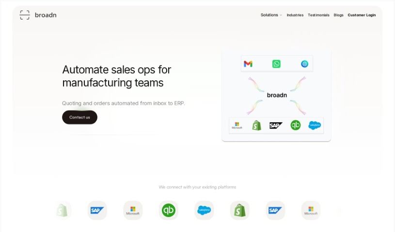 Screenshot of Broadn