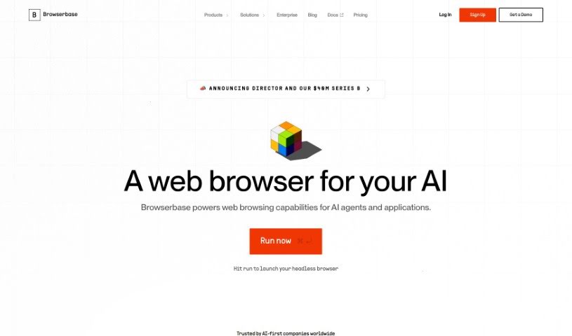 Screenshot of Browserbase
